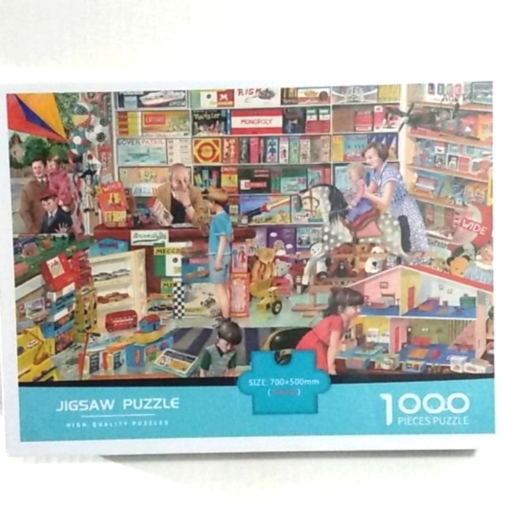 HOTCAN TOY SHOP JIGSAW PUZZLE NWT